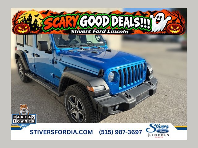 Used 2023 Jeep Wrangler Unlimited Sport AWD/4WD 360° Tour