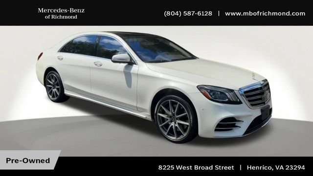 Certified 2020 Mercedes-Benz S 560 Sedan w/ AMG Line Exterior image 4