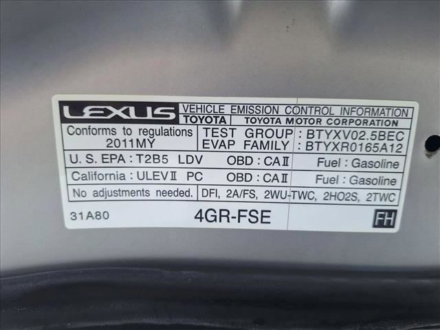 Used 2011 Lexus IS 250 w/ Premium Pkg Value Edition RWD image 21
