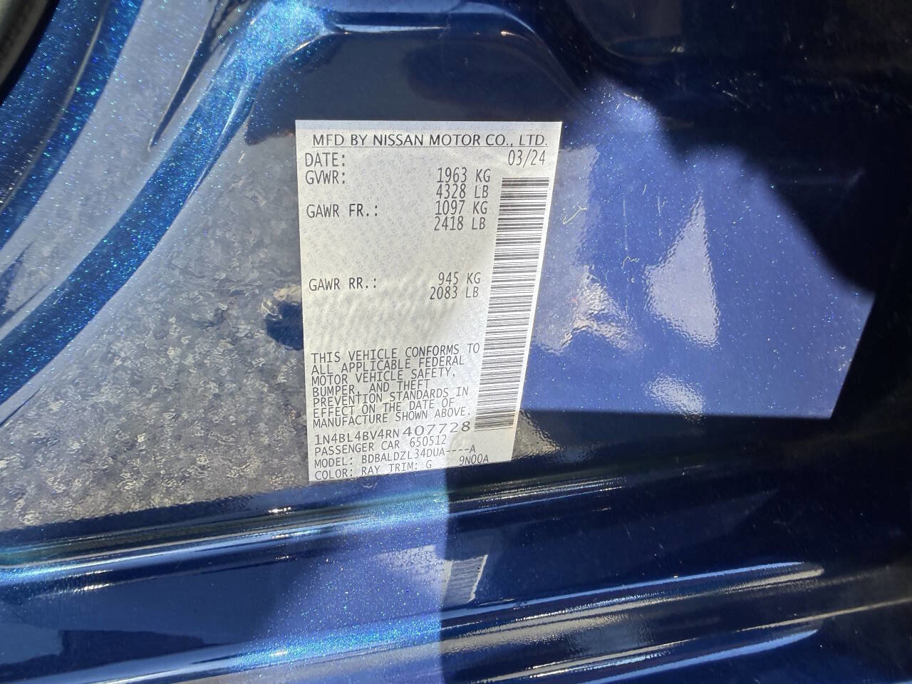 Used 2024 Nissan Altima 2.5 S image 27