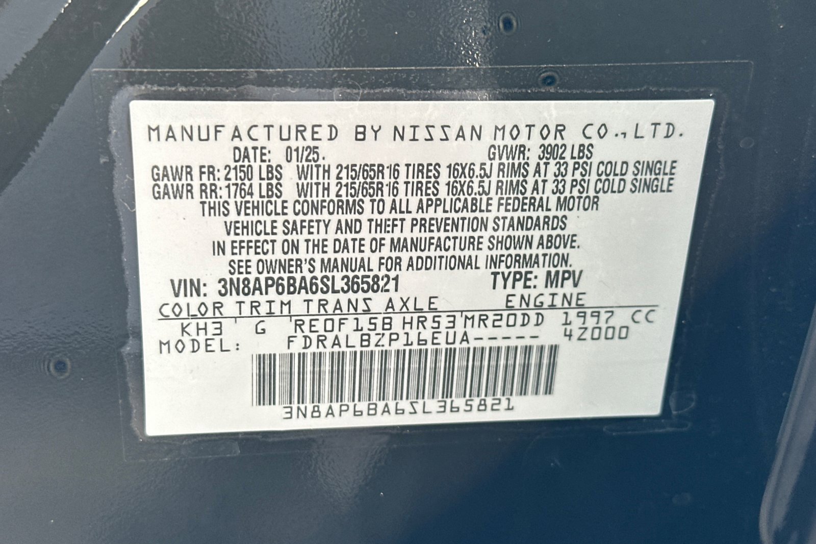 Used 2025 Nissan Kicks S image 39