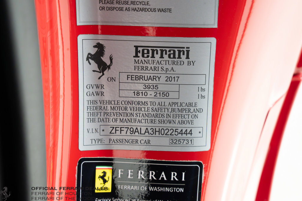 Certified 2017 Ferrari 488 GTB RWD image 31