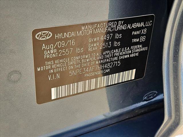 Used 2017 Hyundai Sonata Limited w/ Tech Package 03 image 26