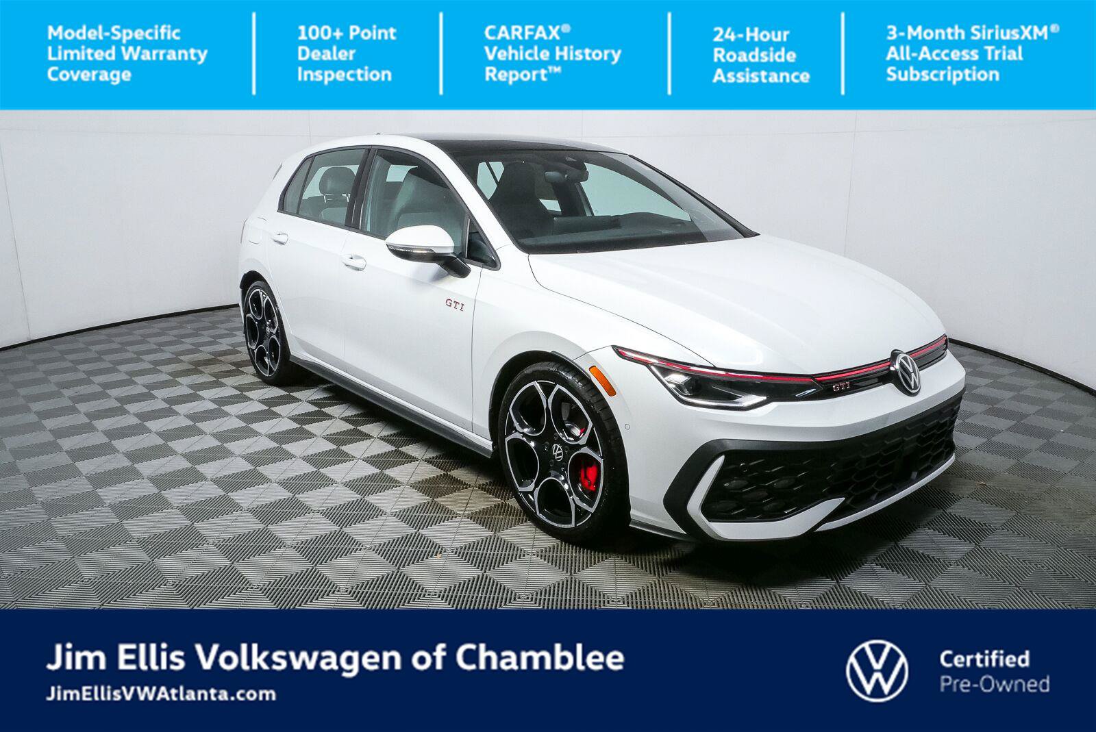 Certified 2025 Volkswagen GTI Autobahn FWD image 1