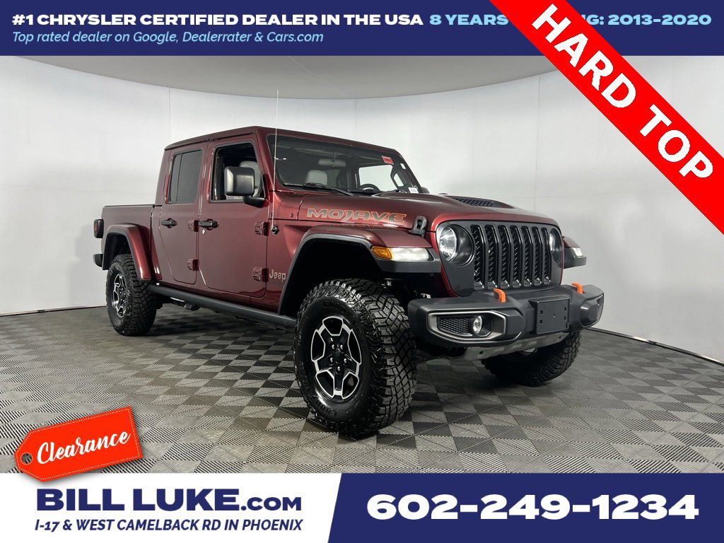 Certified 2021 Jeep Gladiator Mojave w/ Trailer Tow Package