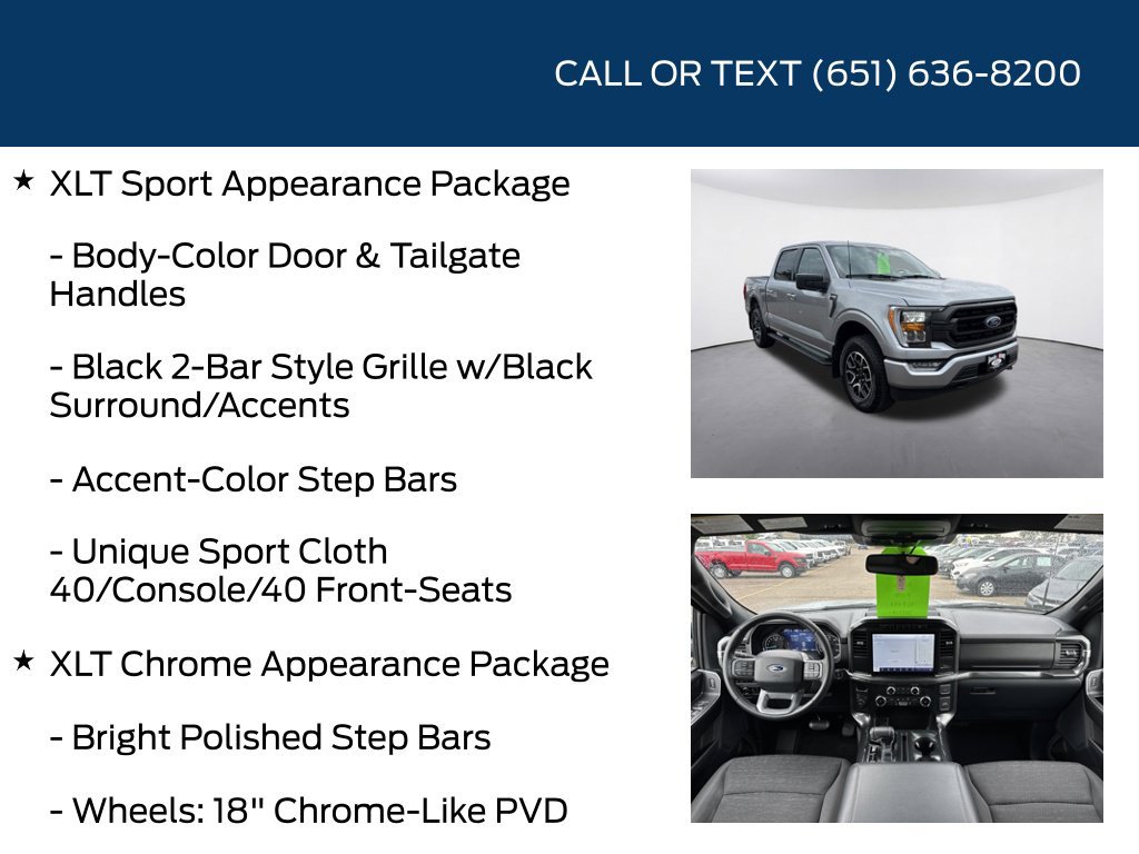 Used 2023 Ford F150 XLT w/ Equipment Group 302A High AWD/4WD image 20