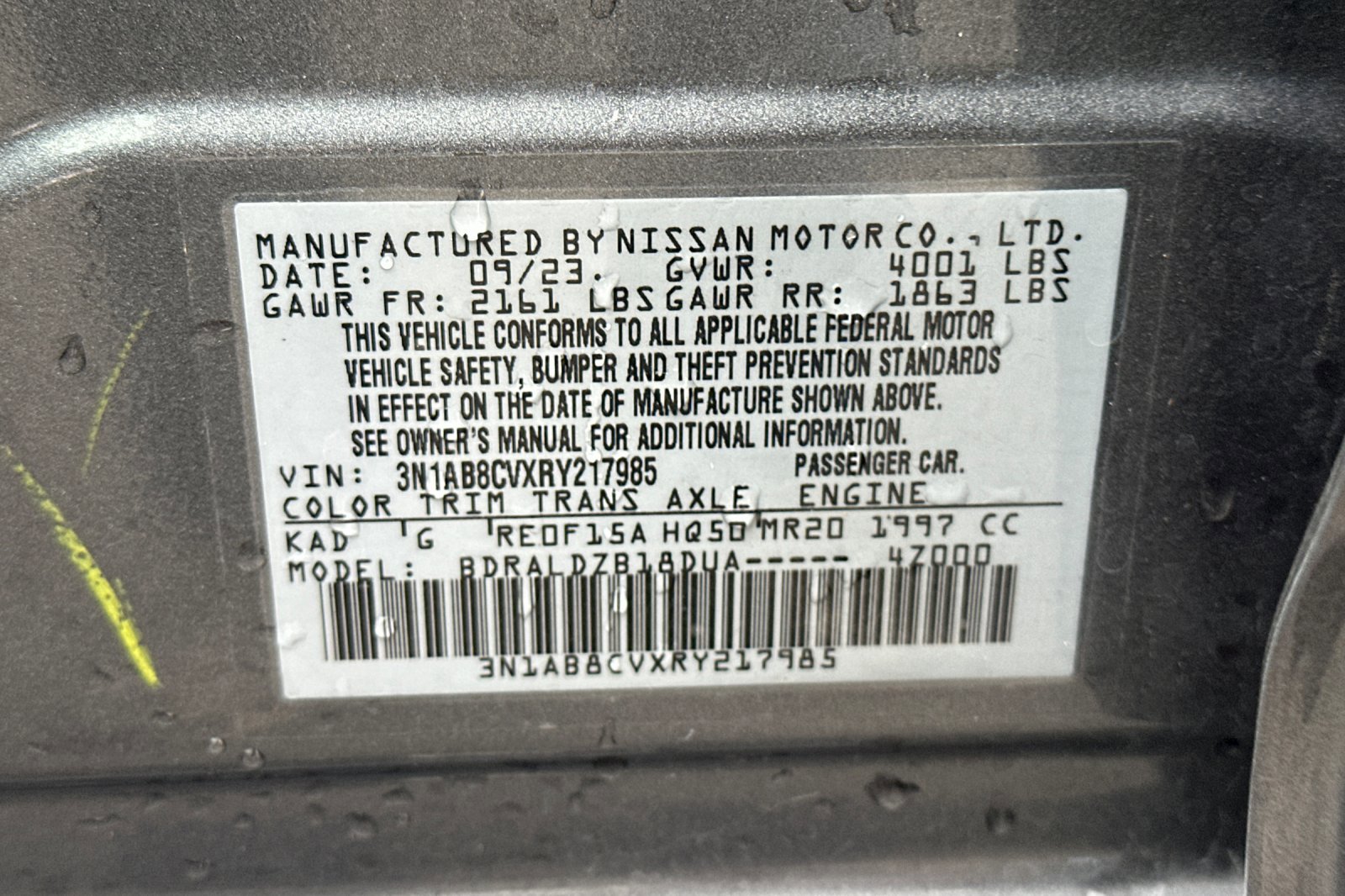 Certified 2024 Nissan Sentra SV image 28