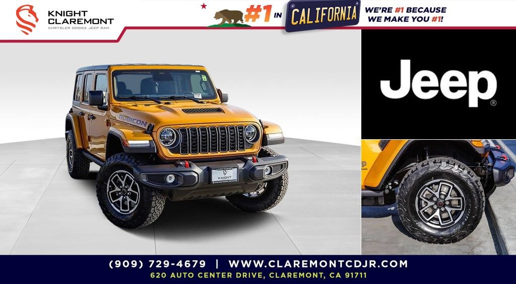 New 2026 Jeep Wrangler Unlimited Rubicon AWD/4WD 360° Tour