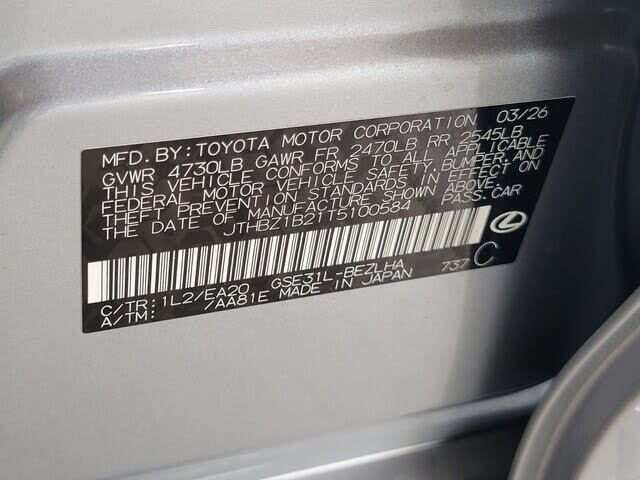 New 2026 Lexus IS 350 F Sport w/ Accessory Package Z1 RWD image 13
