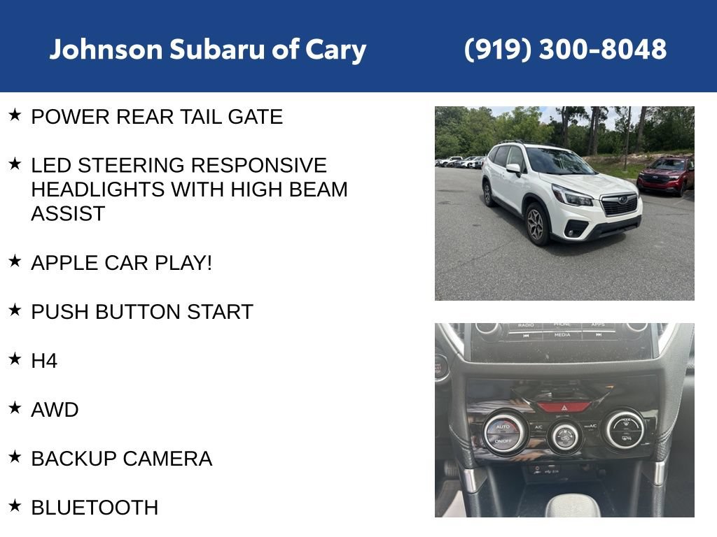 Used 2021 Subaru Forester Premium w/ Popular Package #1 AWD/4WD image 12