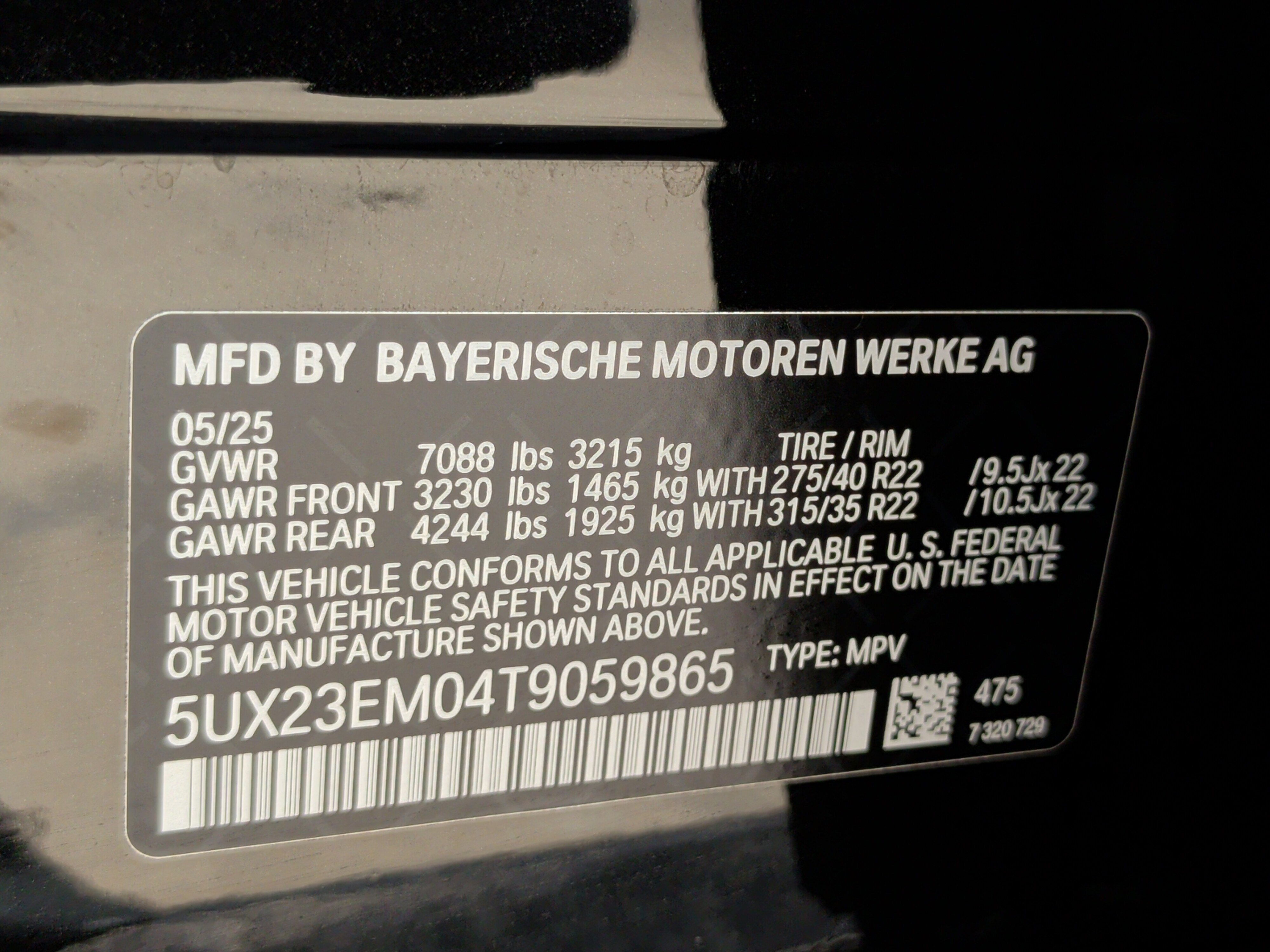 Certified 2026 BMW X7 xDrive40i w/ M Sport Package AWD/4WD image 51