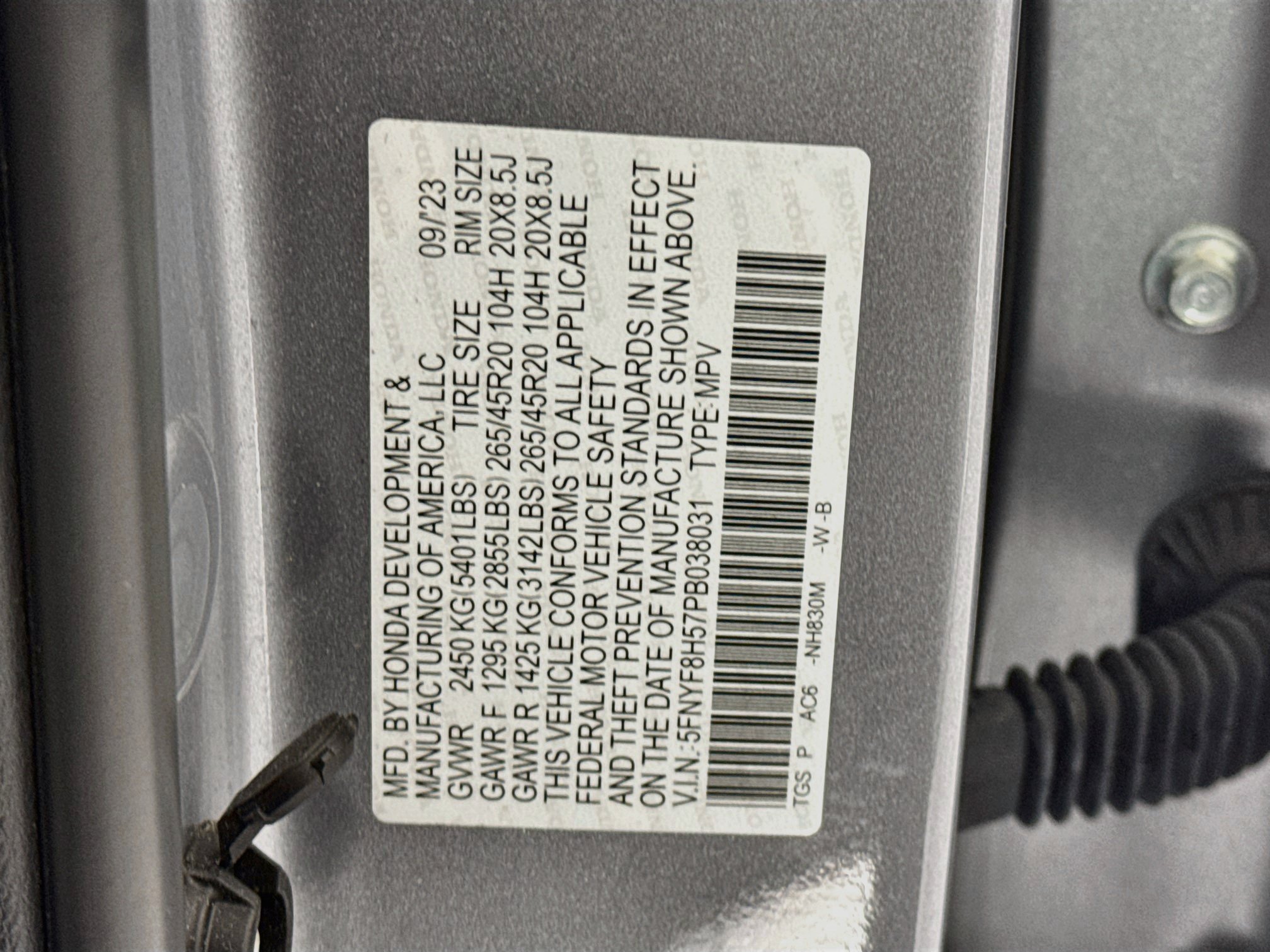 Certified 2023 Honda Passport EX-L image 32