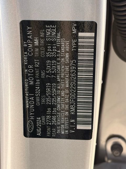 Used 2025 Hyundai Tucson Limited AWD/4WD image 60