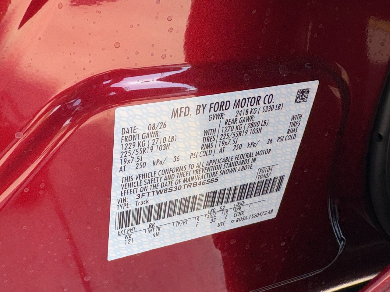 New 2026 Ford Maverick Lariat AWD/4WD image 28