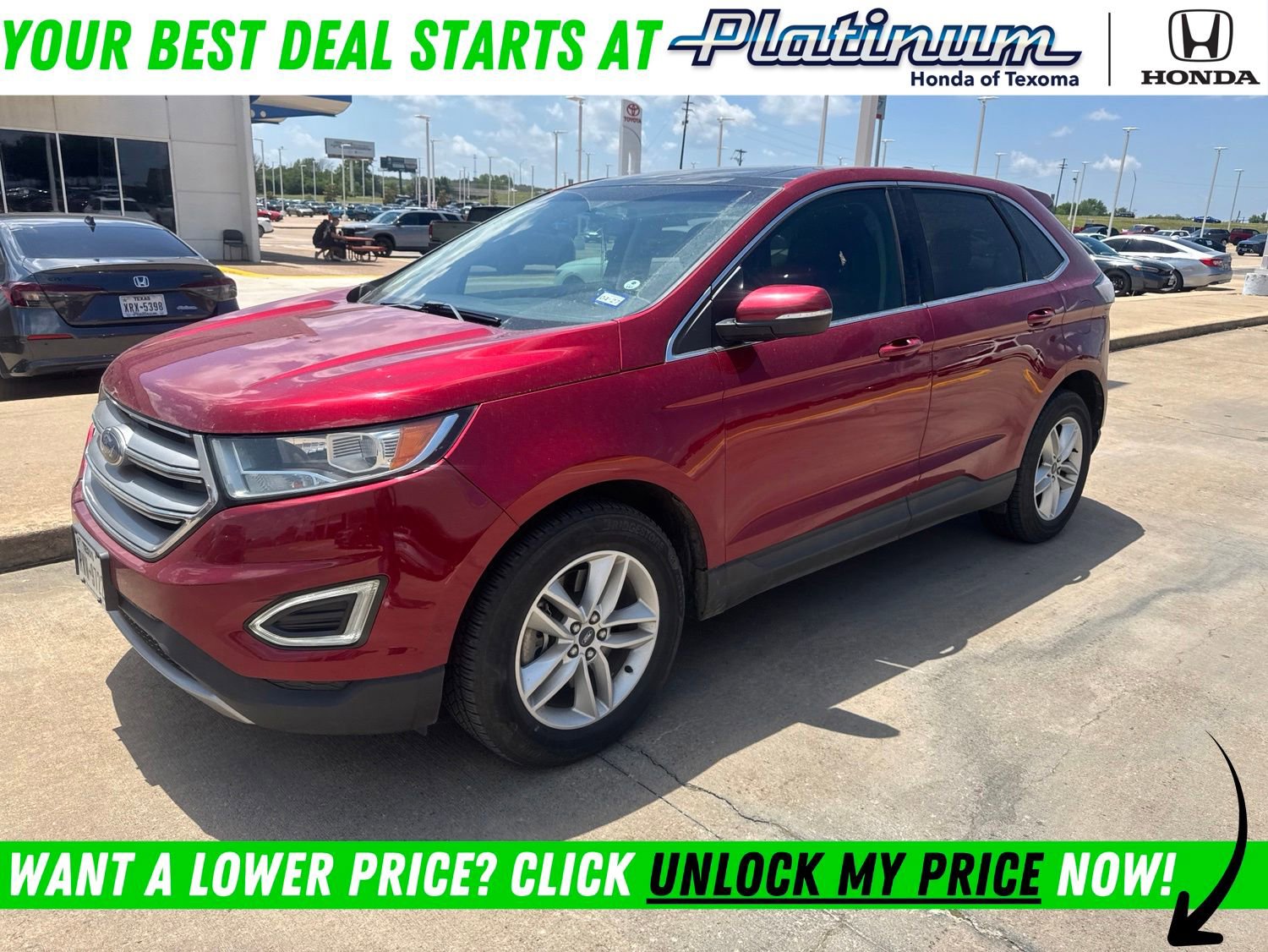 Used 2018 Ford Edge SEL w/ Equipment Group 201A AWD/4WD image 1