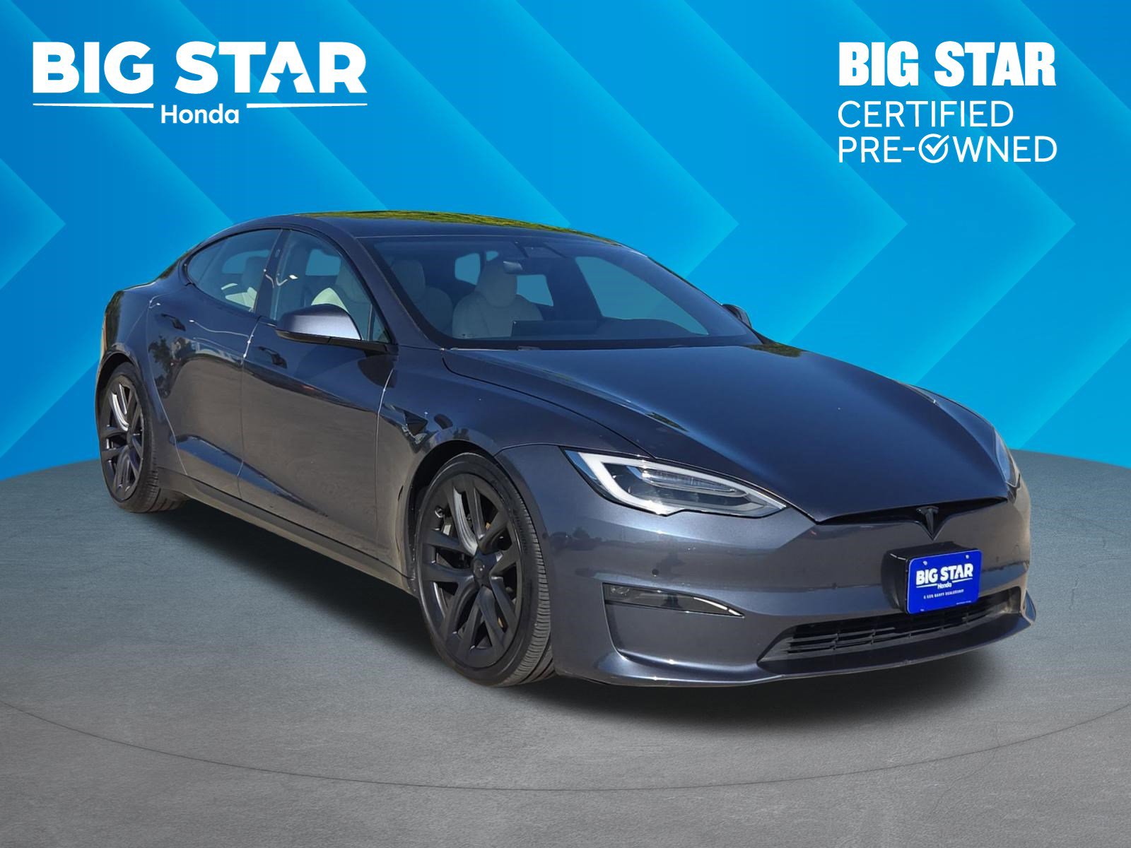 Used 2021 Tesla Model S Plaid AWD/4WD image 1