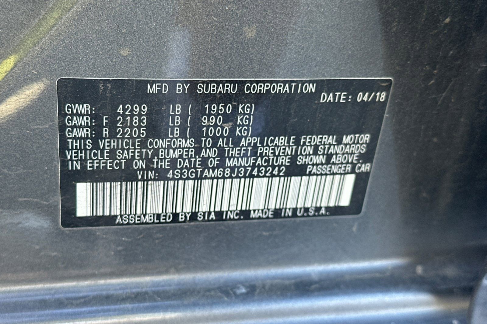 Used 2018 Subaru Impreza 2.0i Sport AWD/4WD image 25