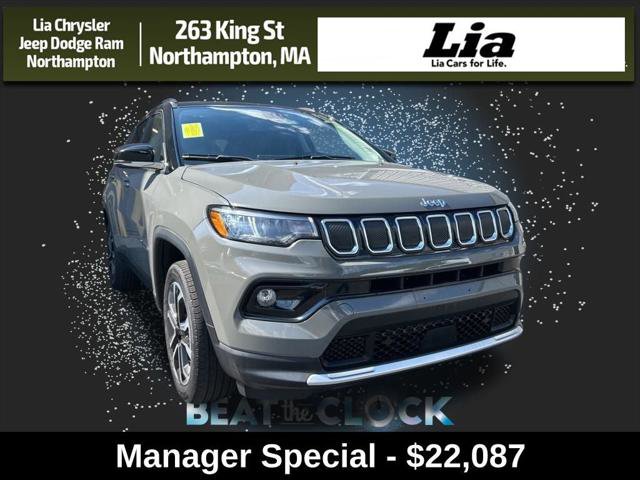 Certified 2022 Jeep Compass Limited image 1