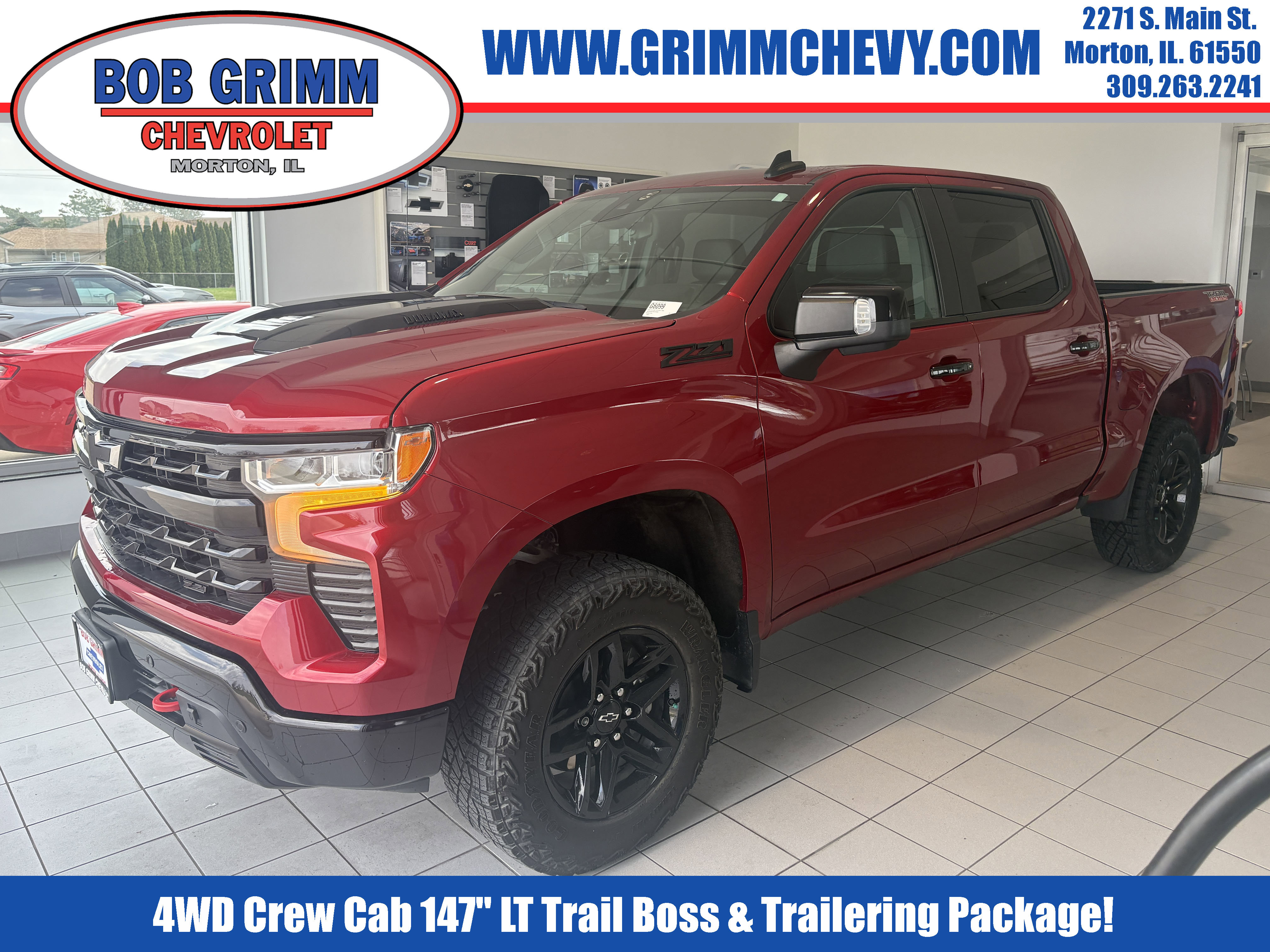 Used 2024 Chevrolet Silverado 1500 LT Trail Boss w/ Convenience Package II AWD/4WD image 1