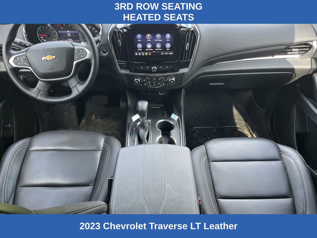 Used 2023 Chevrolet Traverse LT w/ LPO, Floor Liner Package AWD/4WD image 2