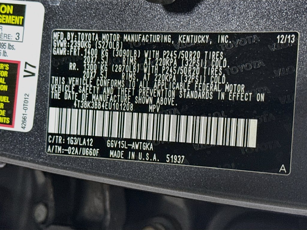 Used 2014 Toyota Venza XLE AWD/4WD image 34
