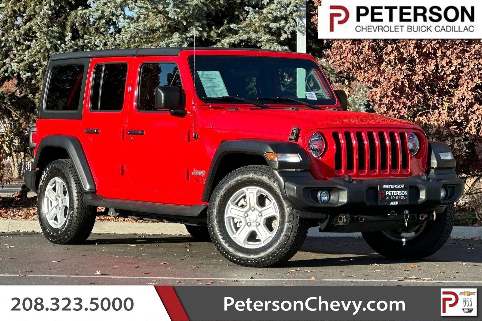Used 2020 Jeep Wrangler Unlimited Sport S