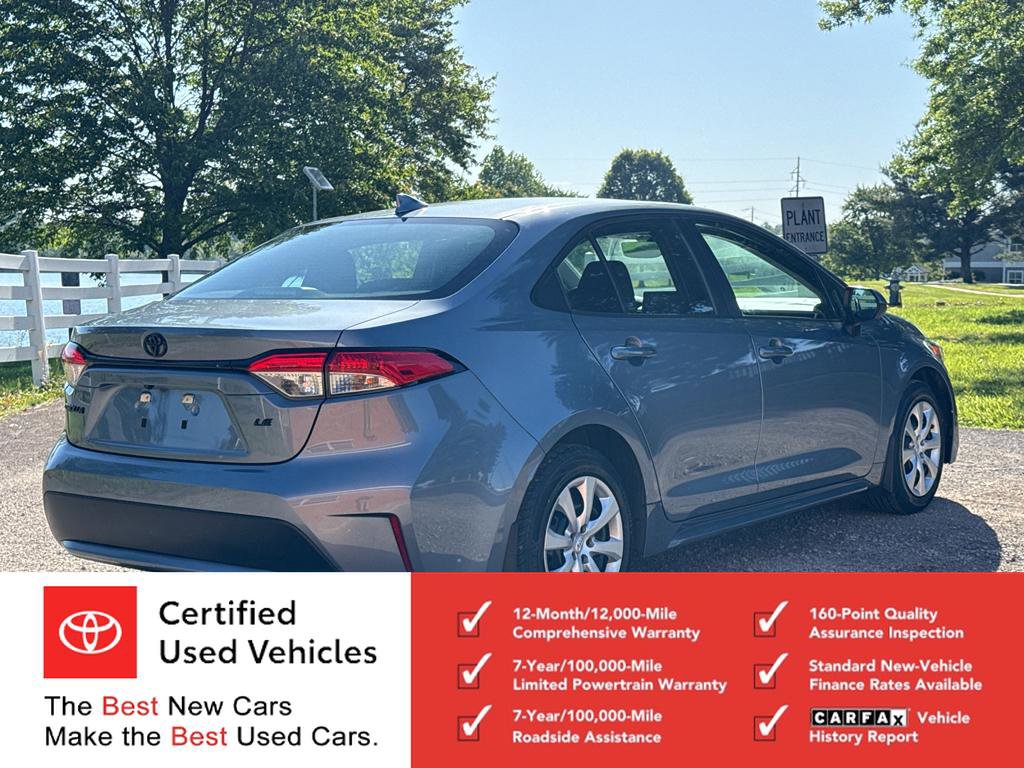 Certified 2020 Toyota Corolla LE FWD image 3