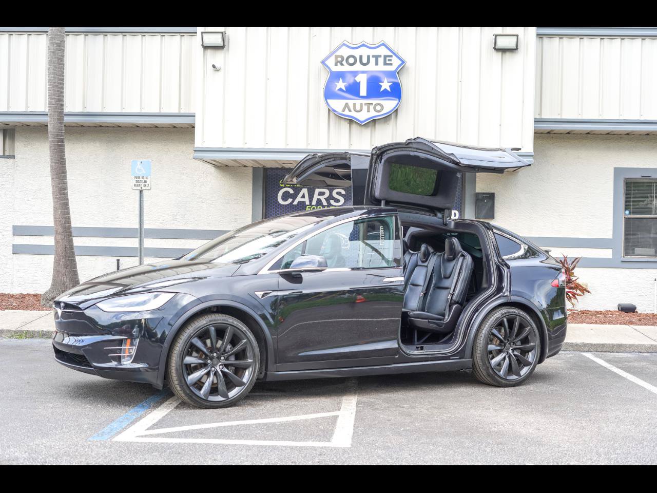Used 2018 Tesla Model X 100D AWD/4WD image 1