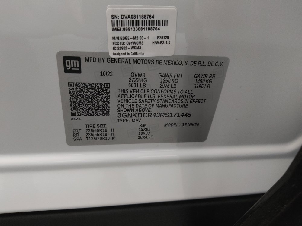 Used 2024 Chevrolet Blazer LT w/ Convenience Package FWD image 33