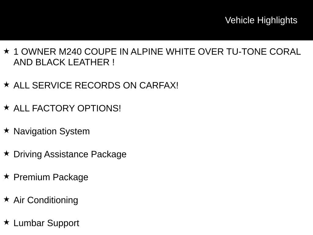 Used 2018 BMW M240i xDrive Coupe AWD/4WD image 5