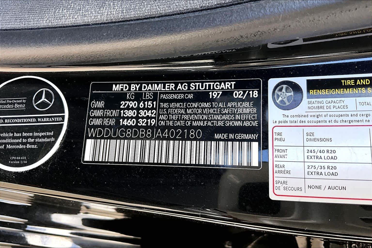 Used 2018 Mercedes-Benz S 560 Sedan image 36