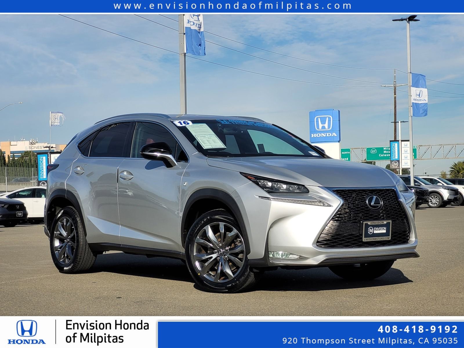 Used 2016 Lexus NX 200t F Sport w/ F Sport Premium Package