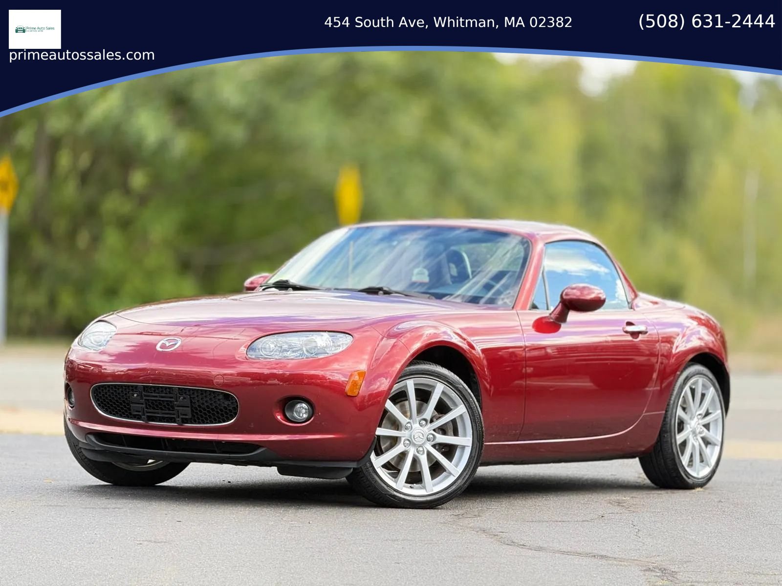 Used 2007 MAZDA MX-5 Miata Grand Touring w/ Premium Pkg RWD image 1