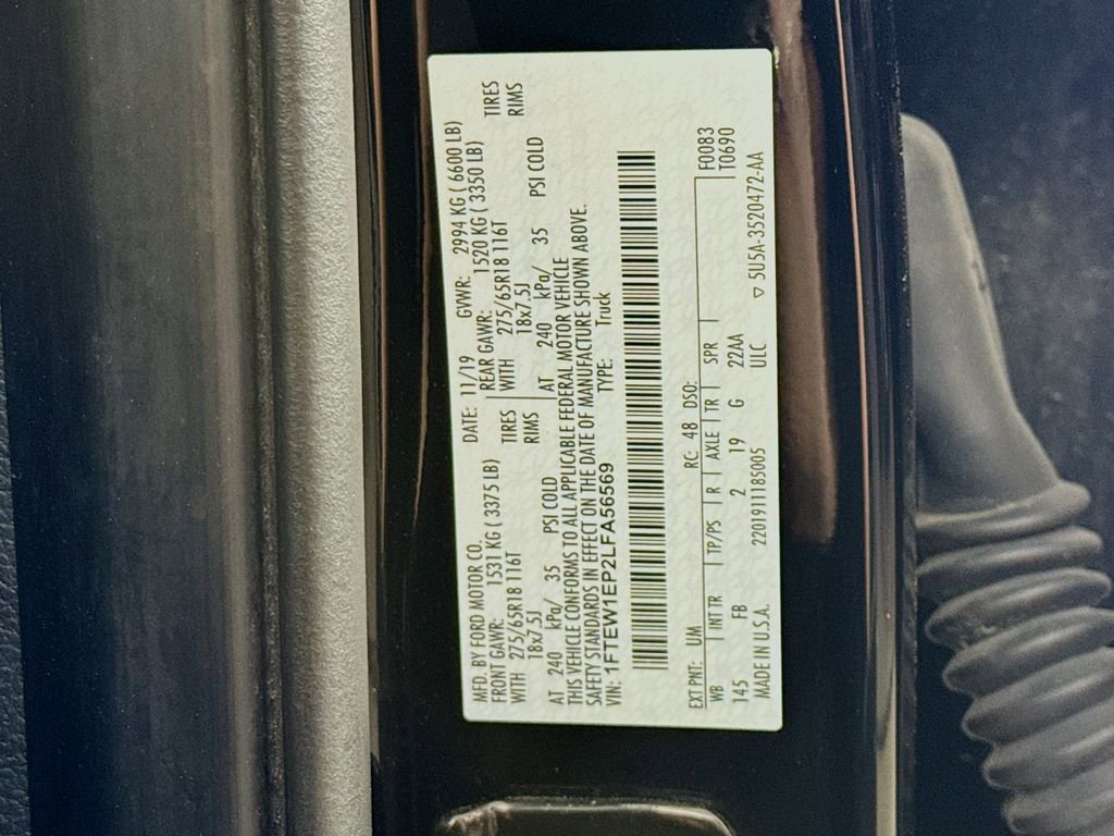 Used 2020 Ford F150 XLT w/ Equipment Group 302A Luxury AWD/4WD image 31