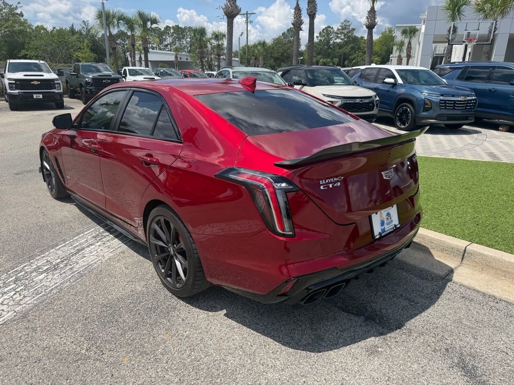 Used 2022 Cadillac CT4 V Blackwing w/ Carbon Fiber 1 Package RWD image 6
