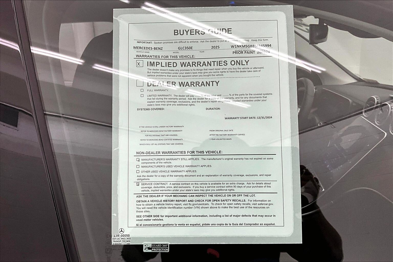 Certified 2025 Mercedes-Benz GLC 350e 4MATIC image 34