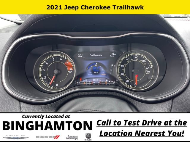 Used 2021 Jeep Cherokee Trailhawk AWD/4WD image 13