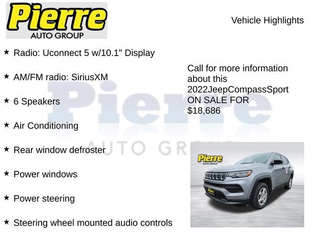 Used 2022 Jeep Compass Sport image 7