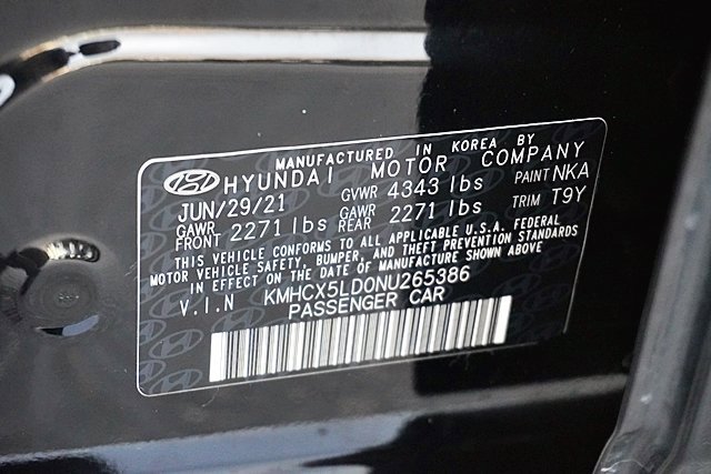 Certified 2022 Hyundai Ioniq Limited image 33
