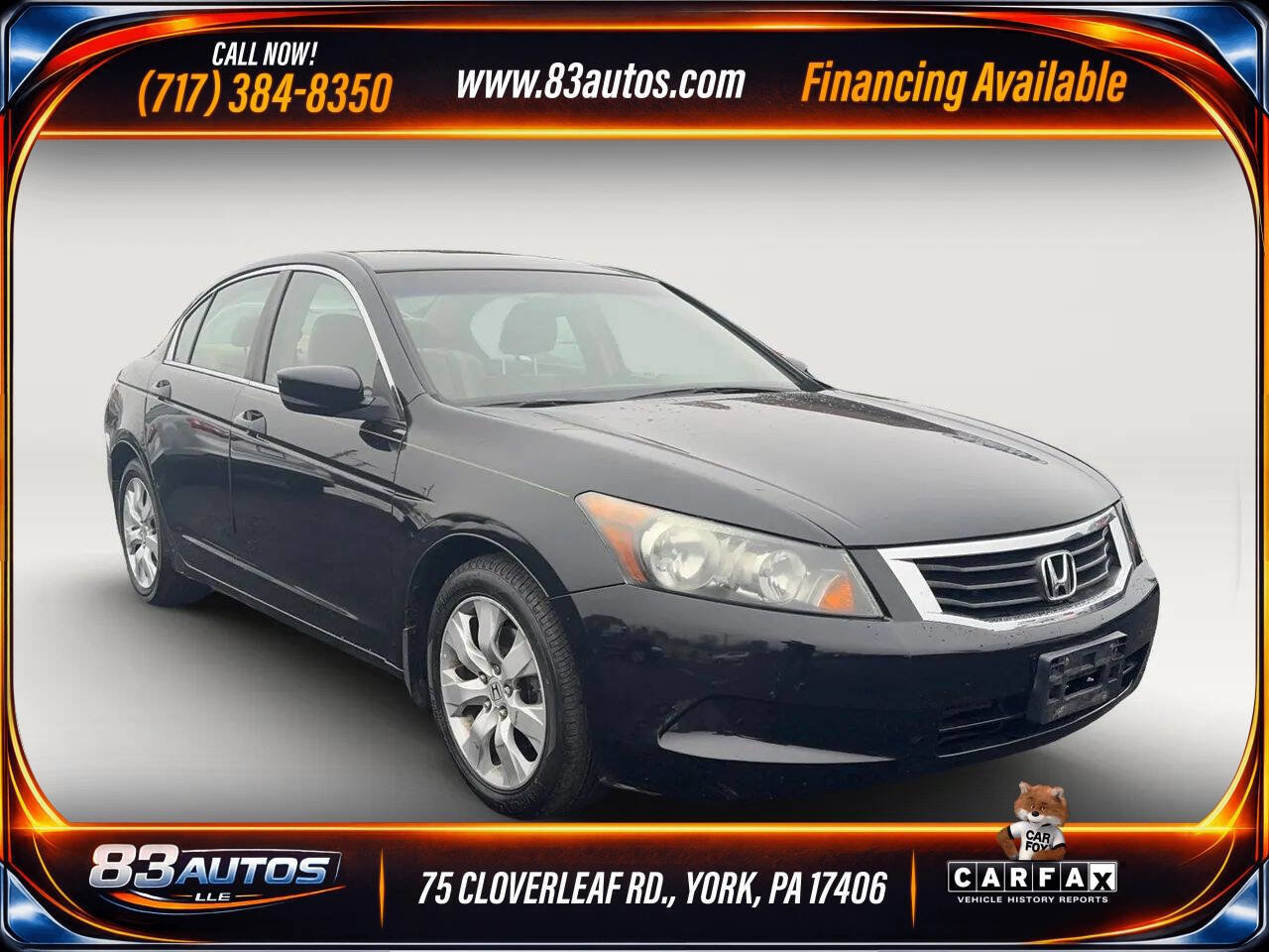 Used 2009 Honda Accord EX