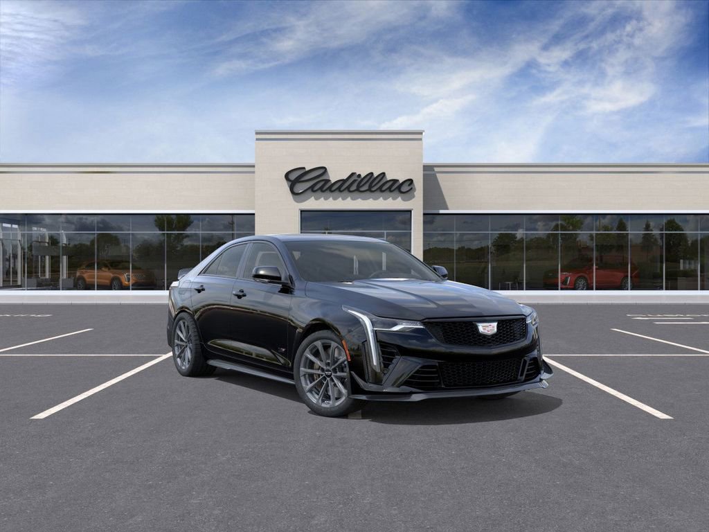 New 2026 Cadillac CT4 V Blackwing w/ Carbon Fiber 1 Package RWD image 1