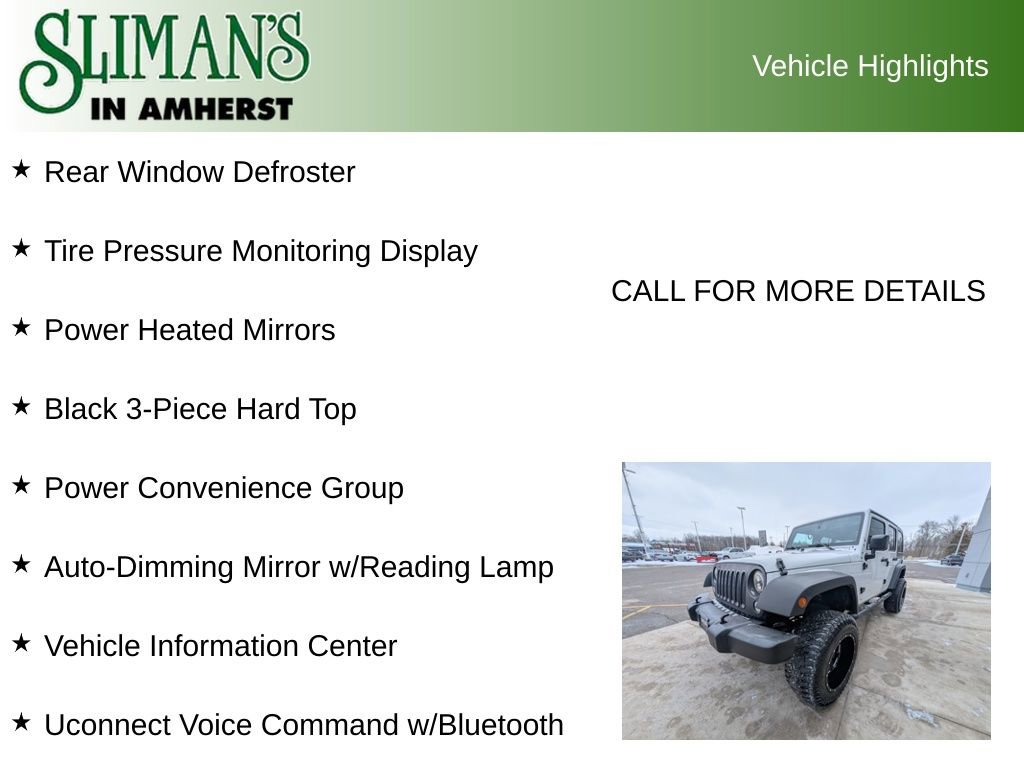 Used 2017 Jeep Wrangler Unlimited Sport w/ Quick Order Package 24S image 20