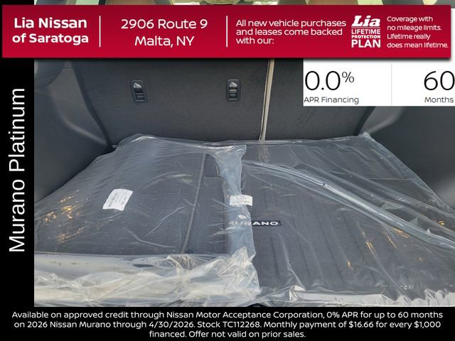 New 2026 Nissan Murano Platinum image 38