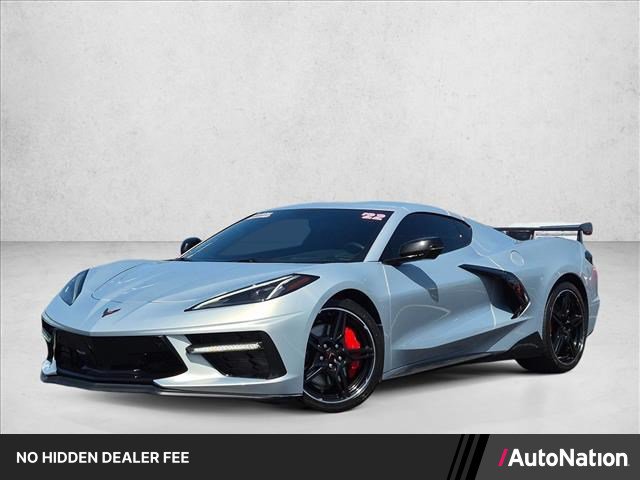 Used 2022 Chevrolet Corvette Stingray Preferred Cpe w/ Z51 Performance Package RWD image 1