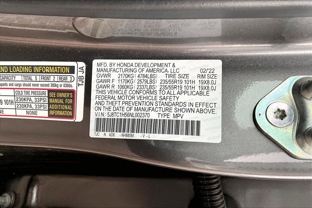 Used 2022 Acura RDX w/ Technology Package FWD image 35