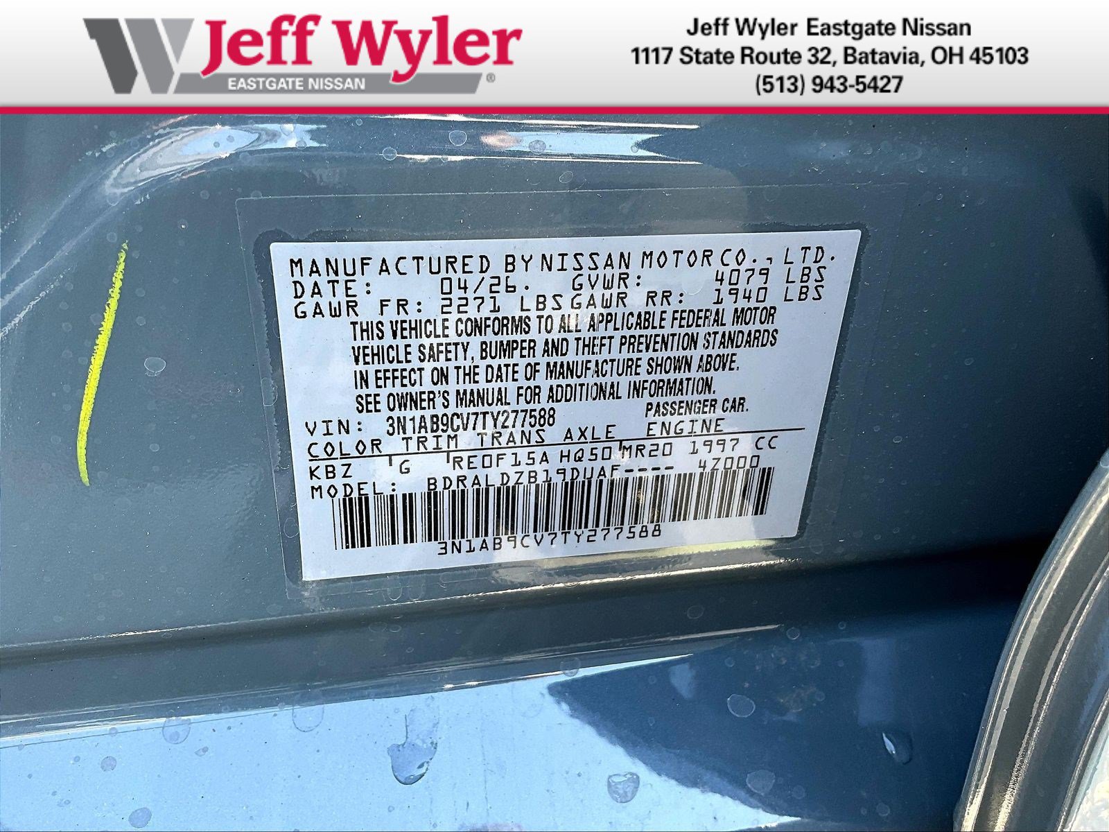 New 2026 Nissan Sentra SV w/ SV Convenience Package FWD image 21