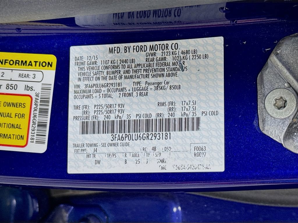 Used 2016 Ford Fusion SE image 30