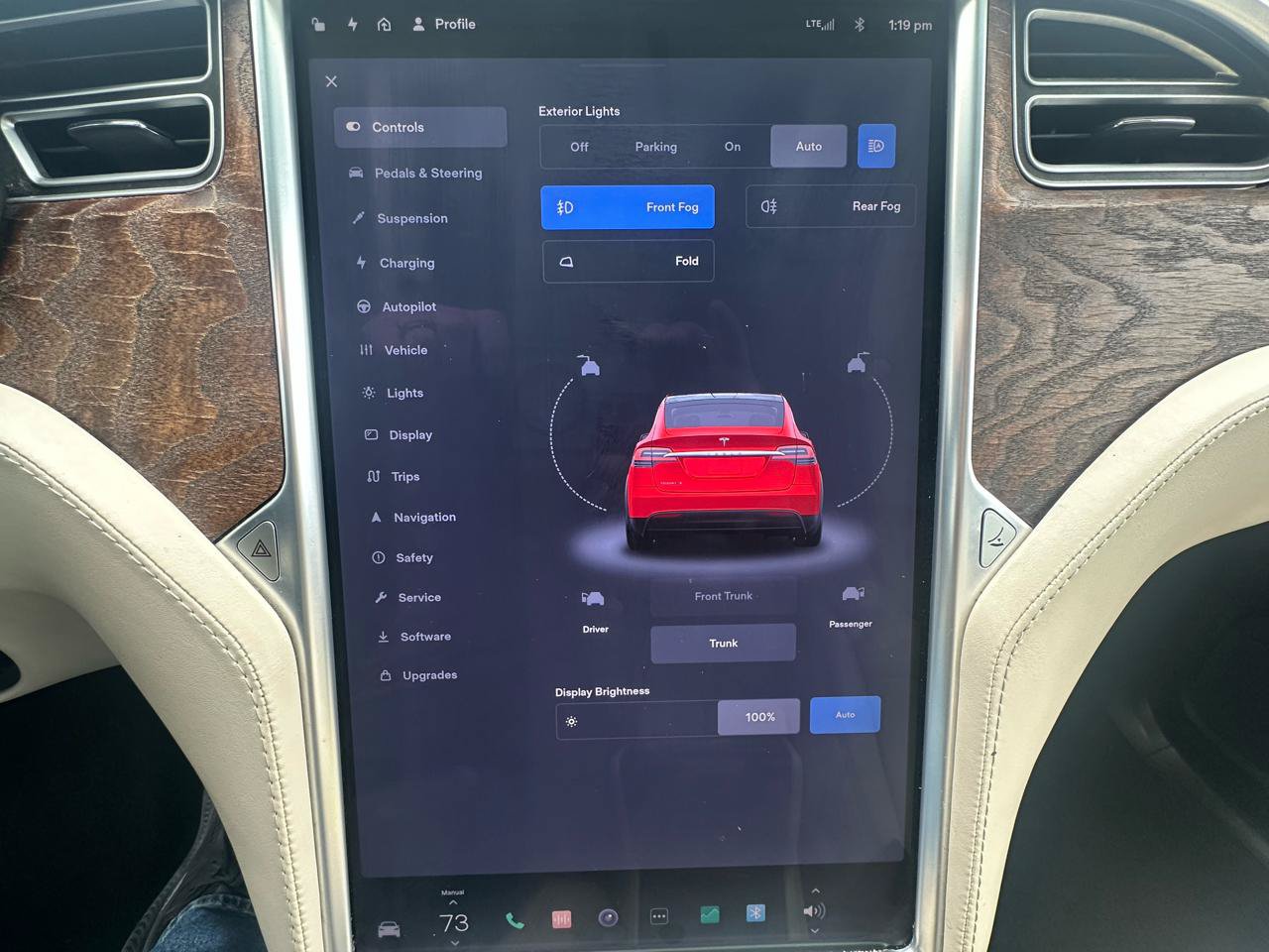 Used 2017 Tesla Model X 100D AWD/4WD image 4