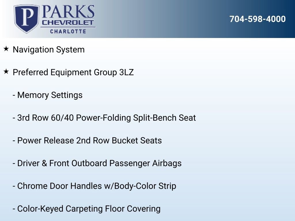 Certified 2023 Chevrolet Tahoe High Country w/ Max Trailering Package image 7