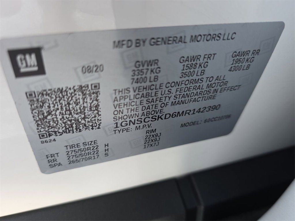 Certified 2021 Chevrolet Tahoe Premier image 33